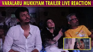 Varalaru Mukkiyam Trailer Live Reaction | Jiiva, Pragya Nagra, Trailer Reactions Video