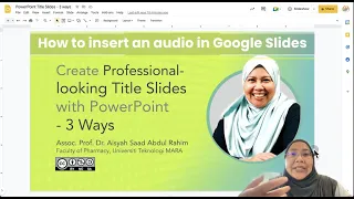 Google Slides and Pixabay: How to insert a Royalty-free Audio file from Pixabay
