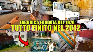 FABBRICA ABBANDONATA CHIUSA DA UN GRUPPO INDIANO DOPO 140 ANNI! CI SONO ANCORA LE SOSTANZE CHIMICHE!