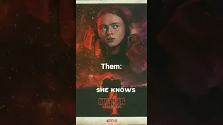 She knows... stranger things edit #shorts