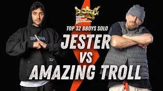 Amazing Troll (Mafia13) vs Jester ★ Top 32 BBoys Solo ★ 2021 ROBC x WDSF