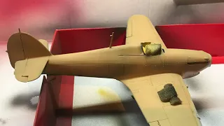 Airfix 1/48 Hurricane Mk.1 Tropical Full step by step build. Episode 4