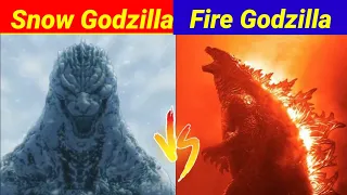 Snow Godzilla VS Fire Godzilla লড়াই হলে কে জিতবে ? Snow Godzilla VS Fire Godzilla who will win ?