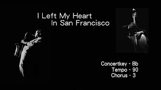 I Left My Heart in San Francisco - Backing Track