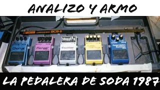 Analizando la pedalera de Soda Stereo de 1987