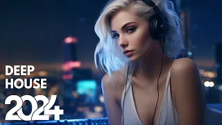 Deep House Music Night Mix 2024 🌆Charlie Puth, Martin Garrix & Kygo, The Chainsmokers Style