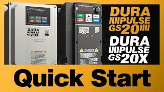 GS20(X) Variable Frequency Drive Tutorial Quick Start from AutomationDirect