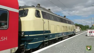 BR 218 330 u. 218 402 Das Finale 2022 Strandexpress u. Fehmarn IC 28- 30. 08.2022 Bad Oldesloe