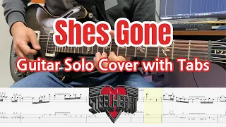 Shes Gone (Guitar Solo Cover with Tabs)