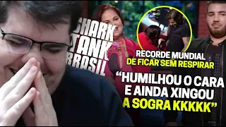 CASIMIRO REAGE: CINTA MODELADORA CONFORTÁVEL NO SHARK TANK BRASIL | Cortes do Casimito