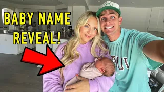 Official Baby LaBrant Name Reveal!!!