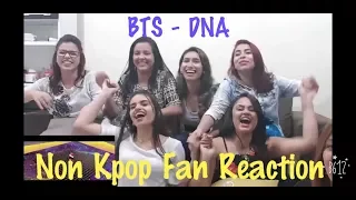 NON KPOP FAN REACTION BTS - DNA