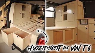 Dieses Bettsystem ist soooo genial 🤯 VW T6 Adventure Van Conversion!
