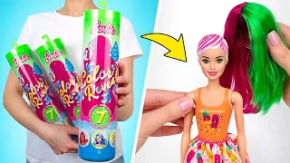 Abrindo Barbie Color Reveal | Cabelo & Maquiagem que Mudam de Cor com a Água 💇🏻‍♀️ ❤️