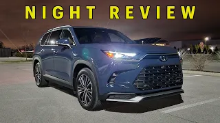 $62,000 LIGHTS?? -- 2024 Toyota Grand Highlander Platinum Night Review