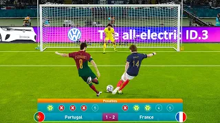 Portugal vs France  - Penalty Shootout 2023 I UEFA Champions League | eFootball 2023 gameplay