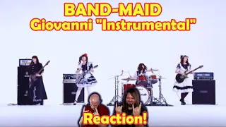 Musicians react to hearing BAND-MAID / Giovanni "Instrumental" for the first time!