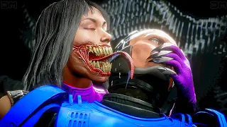 MK11 All Fatalities on RoboCop Zero Tolerance Anodized Blue Skin