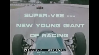 “ SUPER VEE: NEW YOUNG GIANT OF RACING ”  1970’s FORMULA SUPER VEE RACE CAR CIRCUIT PROMO JC10214