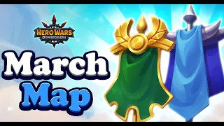 Hero Wars Island Map March | Mysterious Island Map March