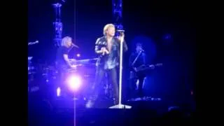 Keep the faith BON JOVI Charlotte 3-5-13