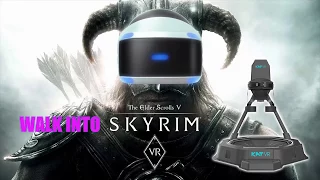 Walk into Skyrim VR | KAT Walk mini + TESV: Skyrim Gameplay