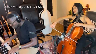 Coldplay - A Sky Full Of Stars |  Cello and Piano cover by Michael Amadi & Jennifer Casi Suarez