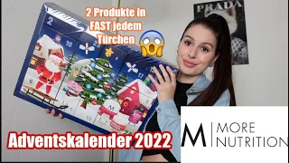 😱 2 Produkte in FAST JEDEM Türchen 💥  Der ERSTE More Nutrition Adventskalender 2022