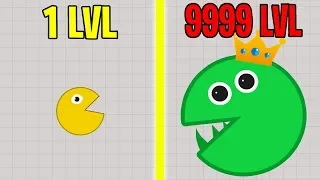 SOUL.IO MAX EVOLUTION PACMAN! WORLD RECORD SCORE BIG PAC-MAN (Soul.io Gameplay)