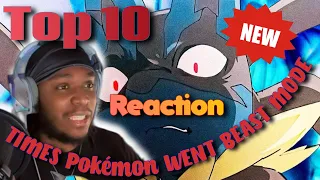 MUST WATCH LUCARIO WAS A MONSTER!!! Top 10 Times Pokémon Went BEAST MODE #pokemon #reaction #lucario