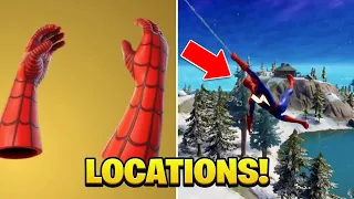 How to Get New Spider-Man Mythic Web Shooters in Fortnite Chapter 3 Locations