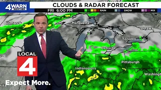 Dry, warm weather continues across Metro Detroit before rain returns later this week