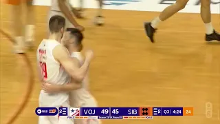 NLB ABA League 2 2023/24 highlights, Round 11: Vojvodina mts - Šibenka, (18.3.2024)