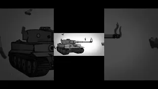 [Flipaclip] Animation Tiger 1 VS T-43