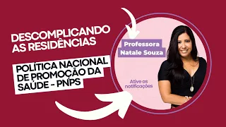 Política Nacional de Promoção da Saúde - PNPS