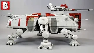 Amazing LEGO AT-TE Walker Custom Build!