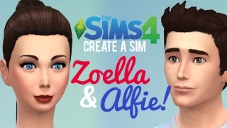 The Sims 4 Create a Sim — Zoella and Alfie!