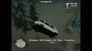 GTA San Andreas: mount chilliad stunts 2