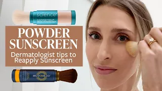 Powder Sunscreens and SPF Reapplication Tips from a Dermatologist | Dr. Sam Ellis