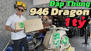 Vespa 946 Dragon có gì mà giá lên tới 1 tỷ? Vuong Khang Motor đập thùng siêu phẩm 2024