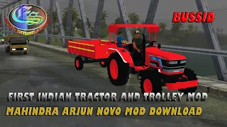 Mahindra Arjun Novo Tractor Mod Download | HD BUSSID MOD | Evil Simulation