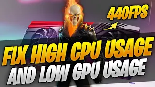 How to Fix Low GPU & High CPU Usage (Low FPS) | 2023 Guide