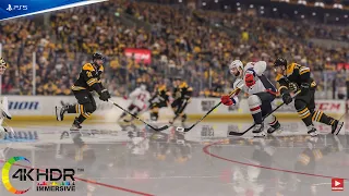 NHL 22 Shootout In Boston! Washington Capitals vs Boston Bruins 4K! PS5 Gameplay