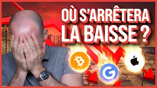 Bitcoin, cryptos, actions. Où s'arrête la baisse des marchés financiers ?