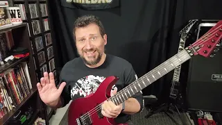 My New LTD Deluxe M-1000 Candy Apple Red Satin - First Look and Impression