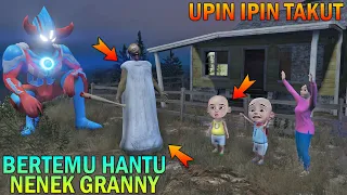 UPIN IPIN TAKUT BERTEMU HANTU  NENEK GRANNY, ULTRAMAN KAGET - GTA 5 BOCIL SULTAN