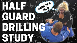 Half Guard Drilling Study With Commentary