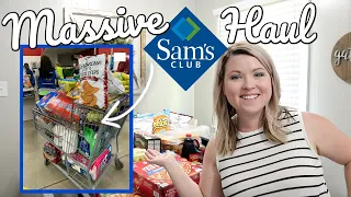 MASSIVE SAMS CLUB HAUL | STOCKING UP ON EVERYTHING!