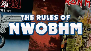 THE RULES OF NWOBHM - 100 Rules To Live By. (New Wave of British Heavy Metal)