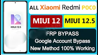 Redmi 8A/ 9A All Model(MIUI 12.5) FRP BYPASS (Without PC)🔥🔥Latest Update New Trick 2023